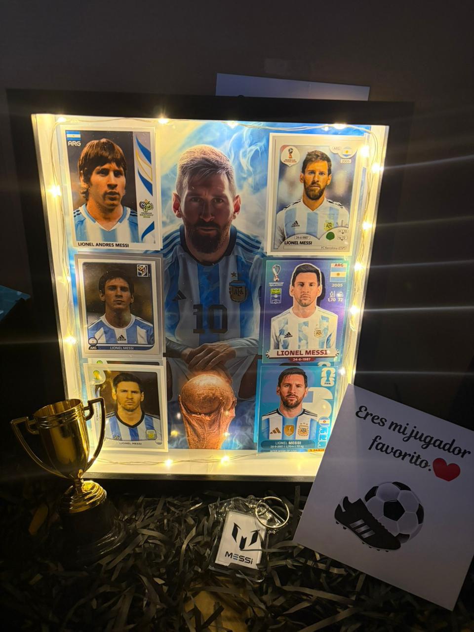 Cuadro Messi mundial