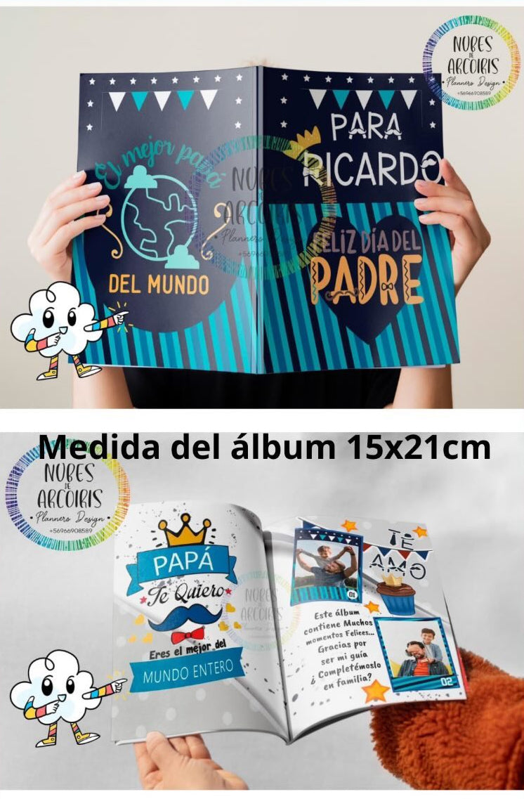 Álbum láminas papá