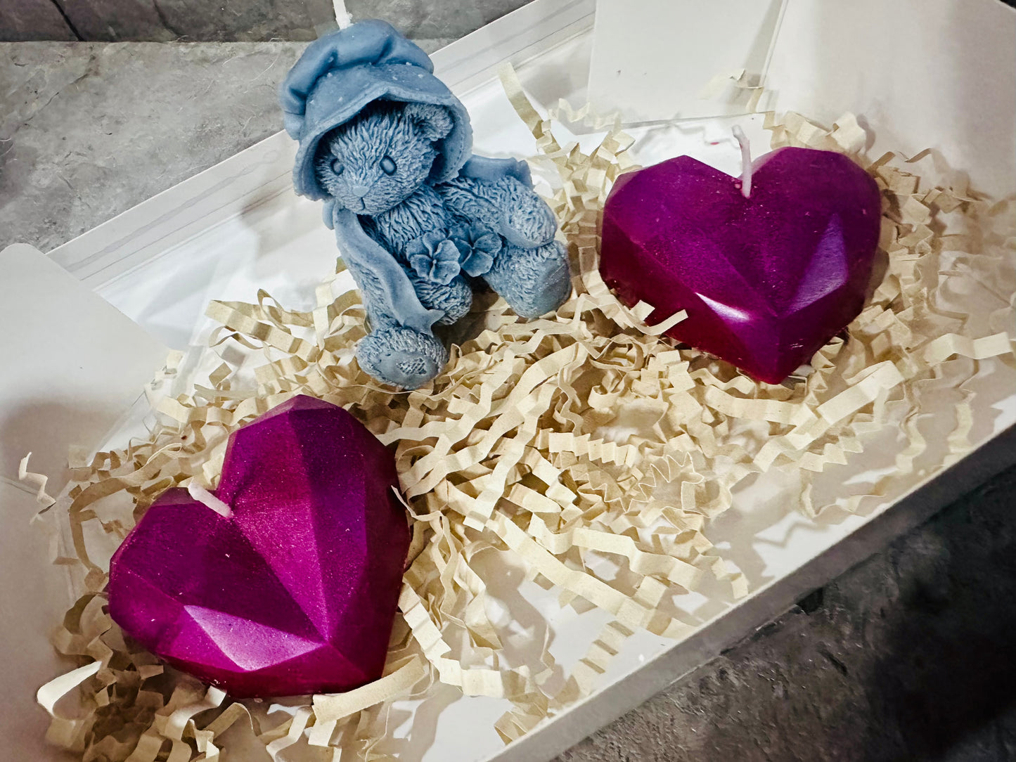 Box velas feliz día