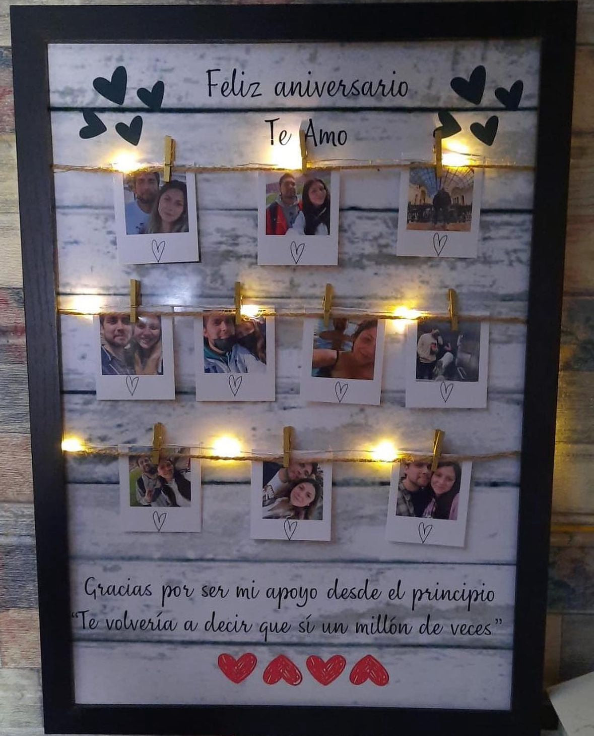 Cuadros con luces vertical