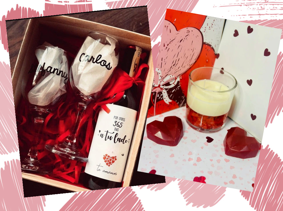 Box cena romántica