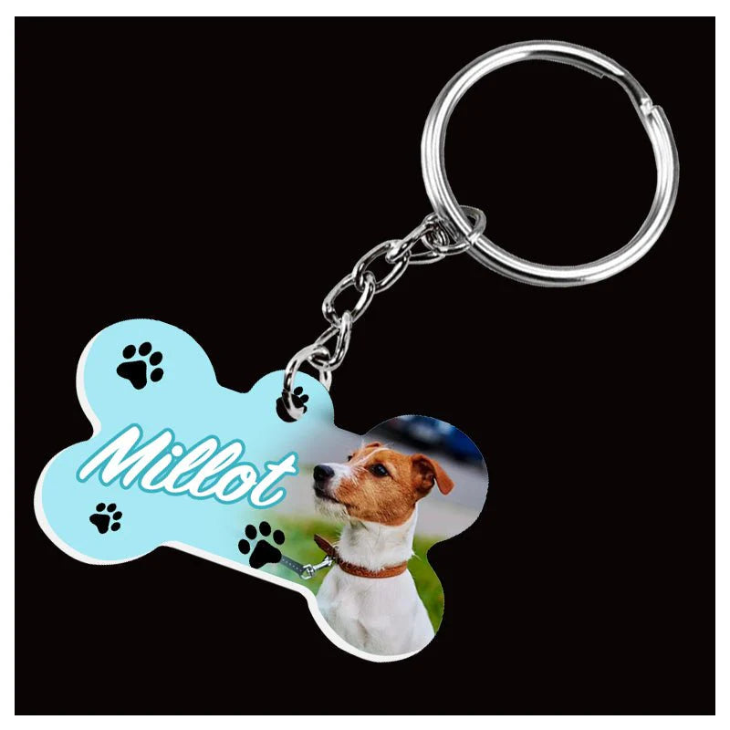 Llaveros personalizados mascota