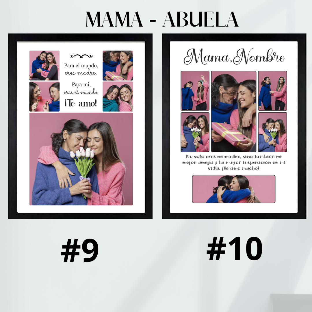 Cuadro MAMÁ- ABUELA