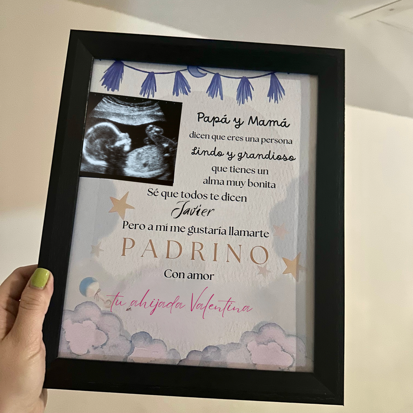 Cuadro Madrina - Padrino