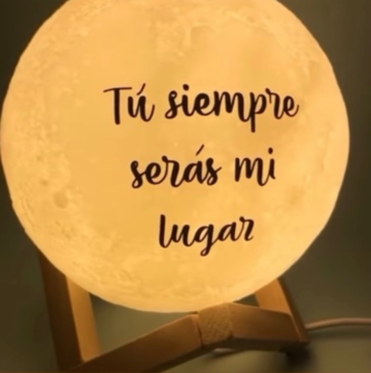 Luna frase personalizada