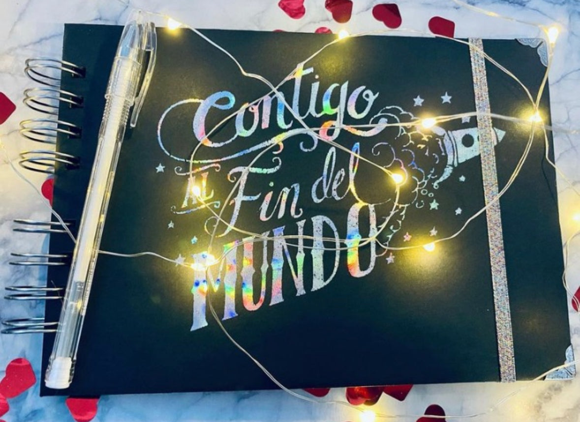 Álbum de fotos gold