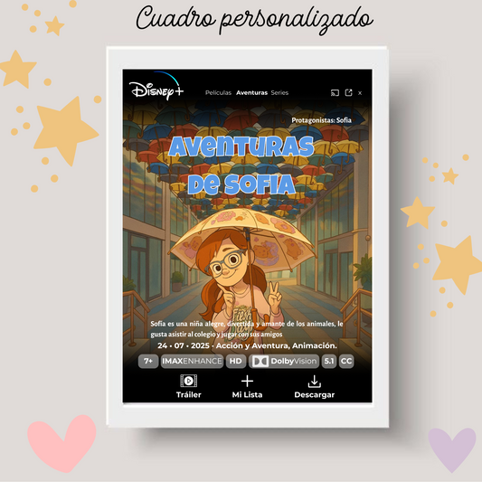 Cuadro Disney personalizado