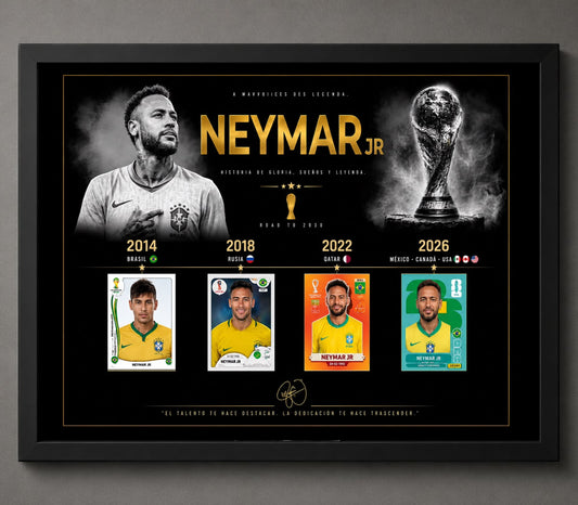 Cuadro Neymar mundiales