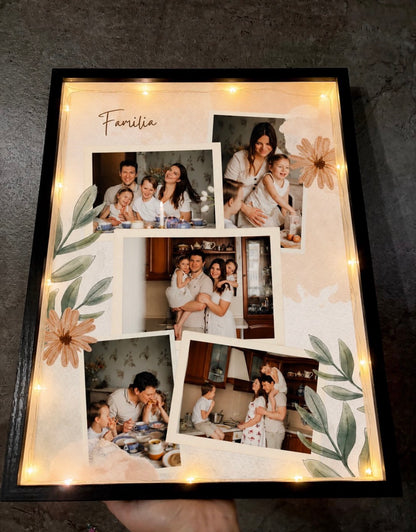 Cuadro personalizado luces