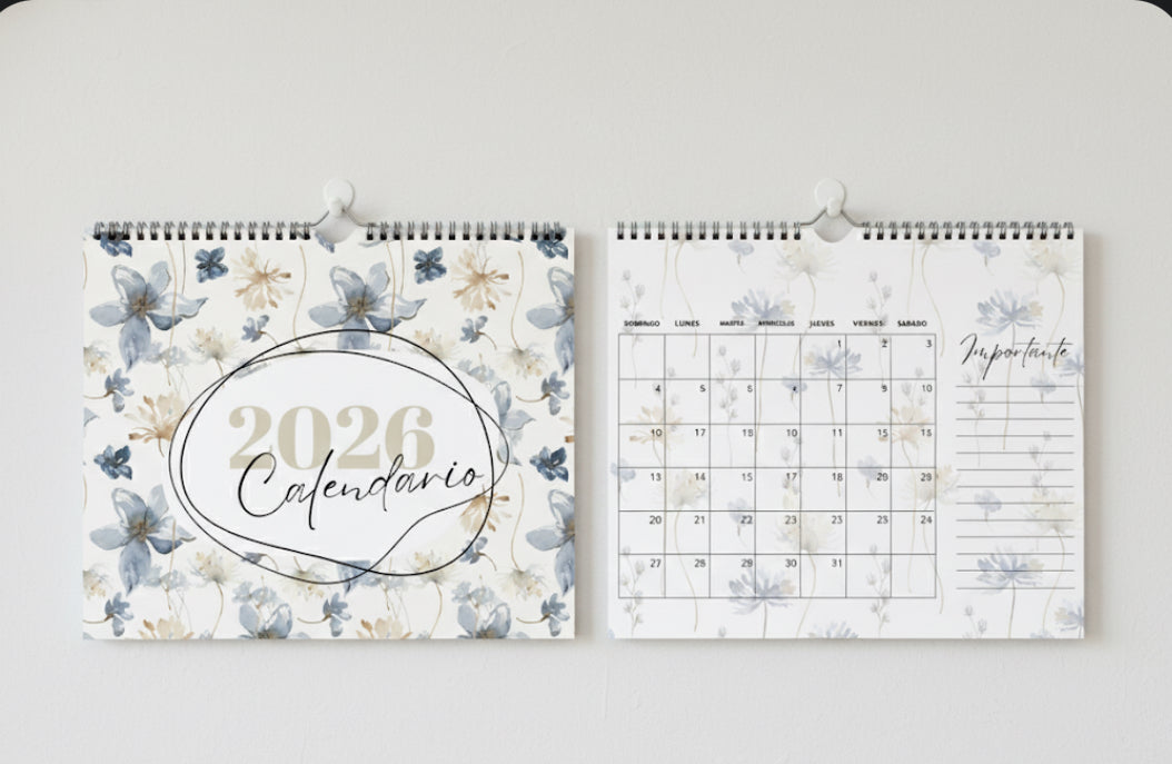 Calendario planificador pared