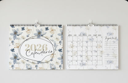 Calendario planificador pared