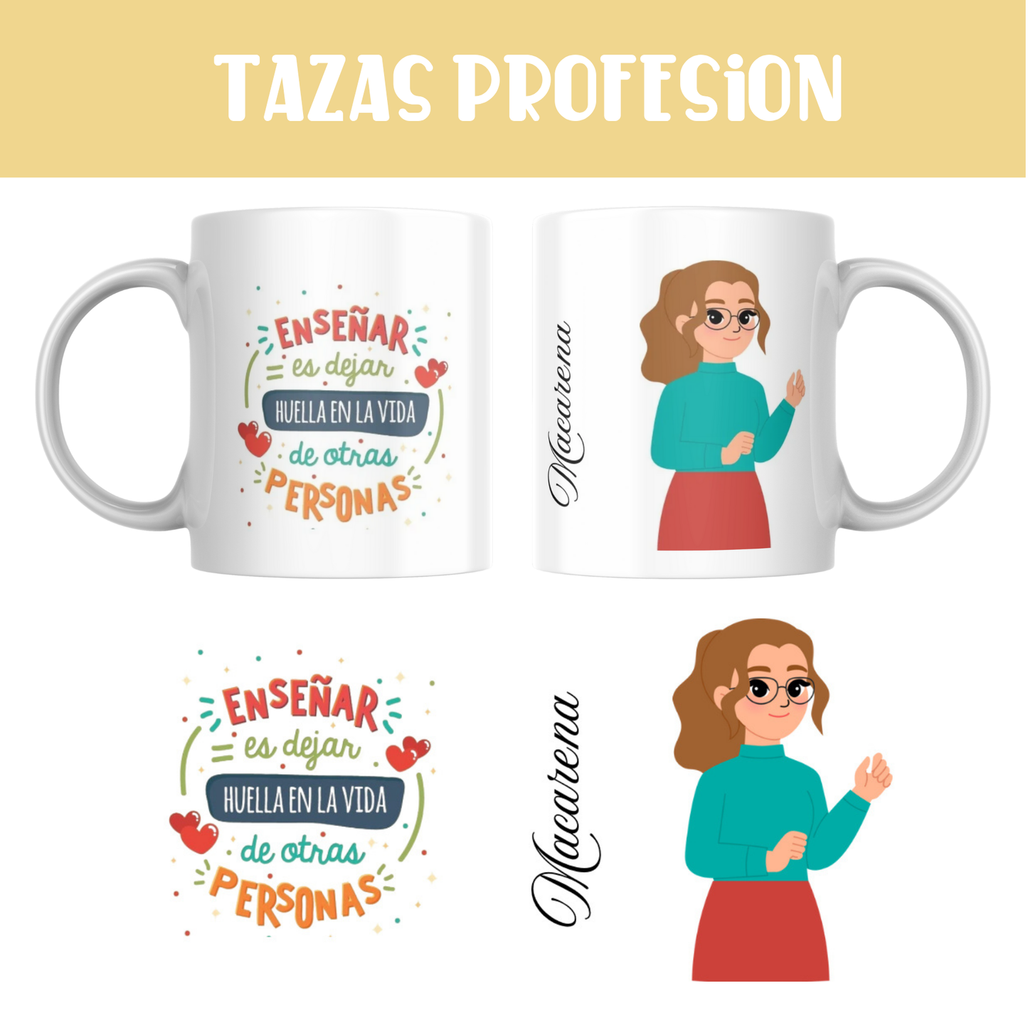 Taza profesión
