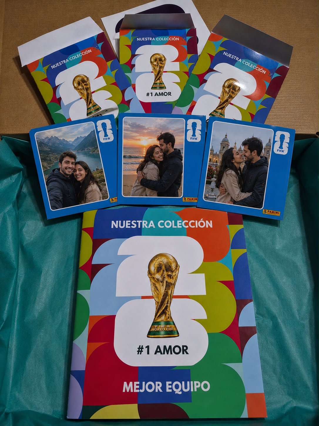 Álbum de láminas personalizado