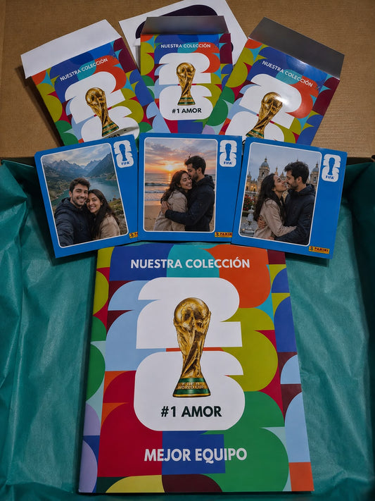 Álbum de láminas personalizado