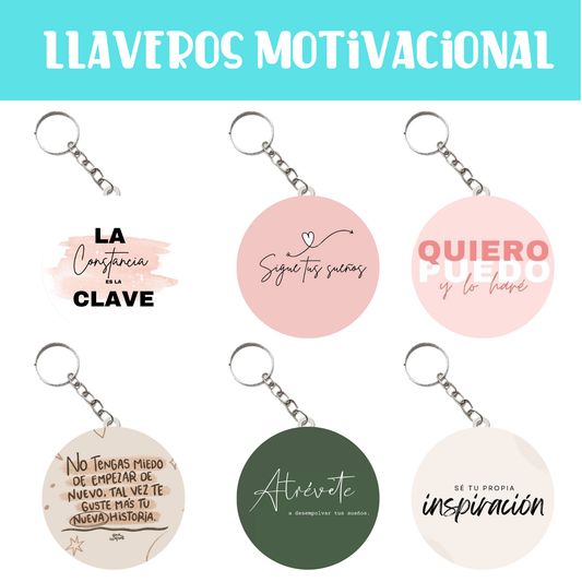 Llavero motivacional