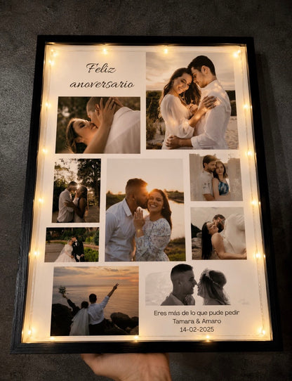 Cuadro personalizado luces