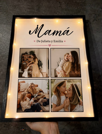 Cuadro personalizado luces