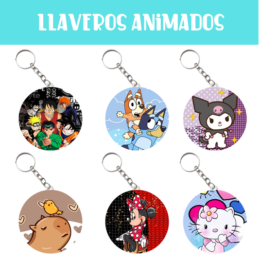 Llavero animado