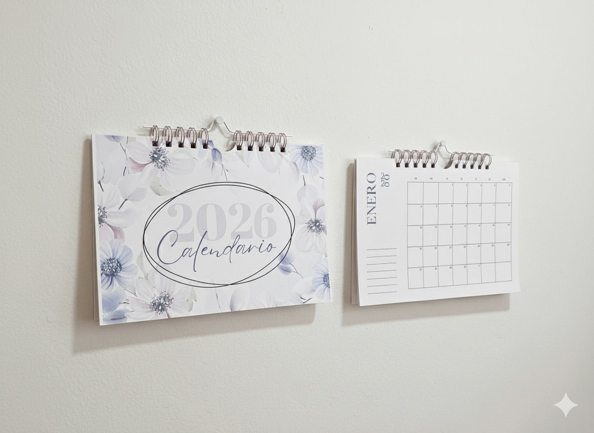 Calendario planificador pared