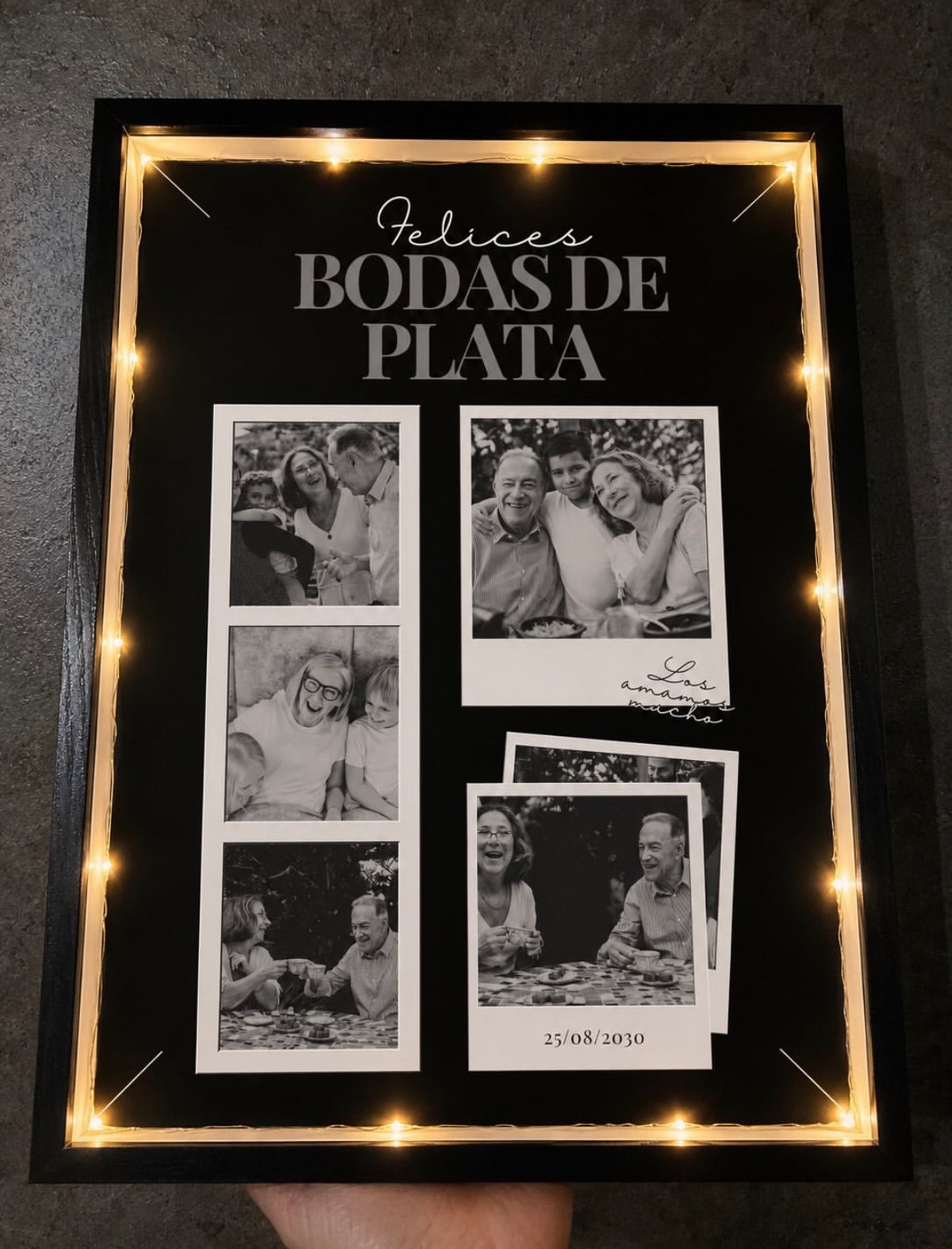 Cuadro personalizado luces