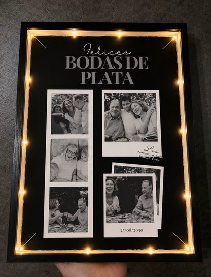 Cuadro personalizado luces