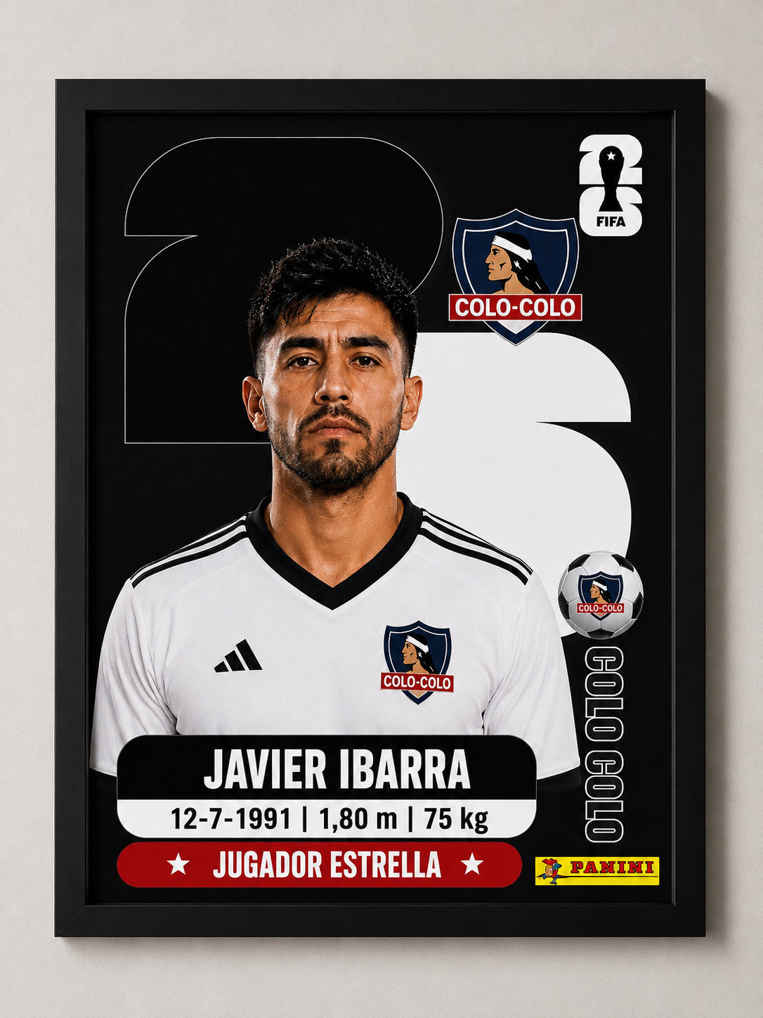 Cuadro futbol personalizado