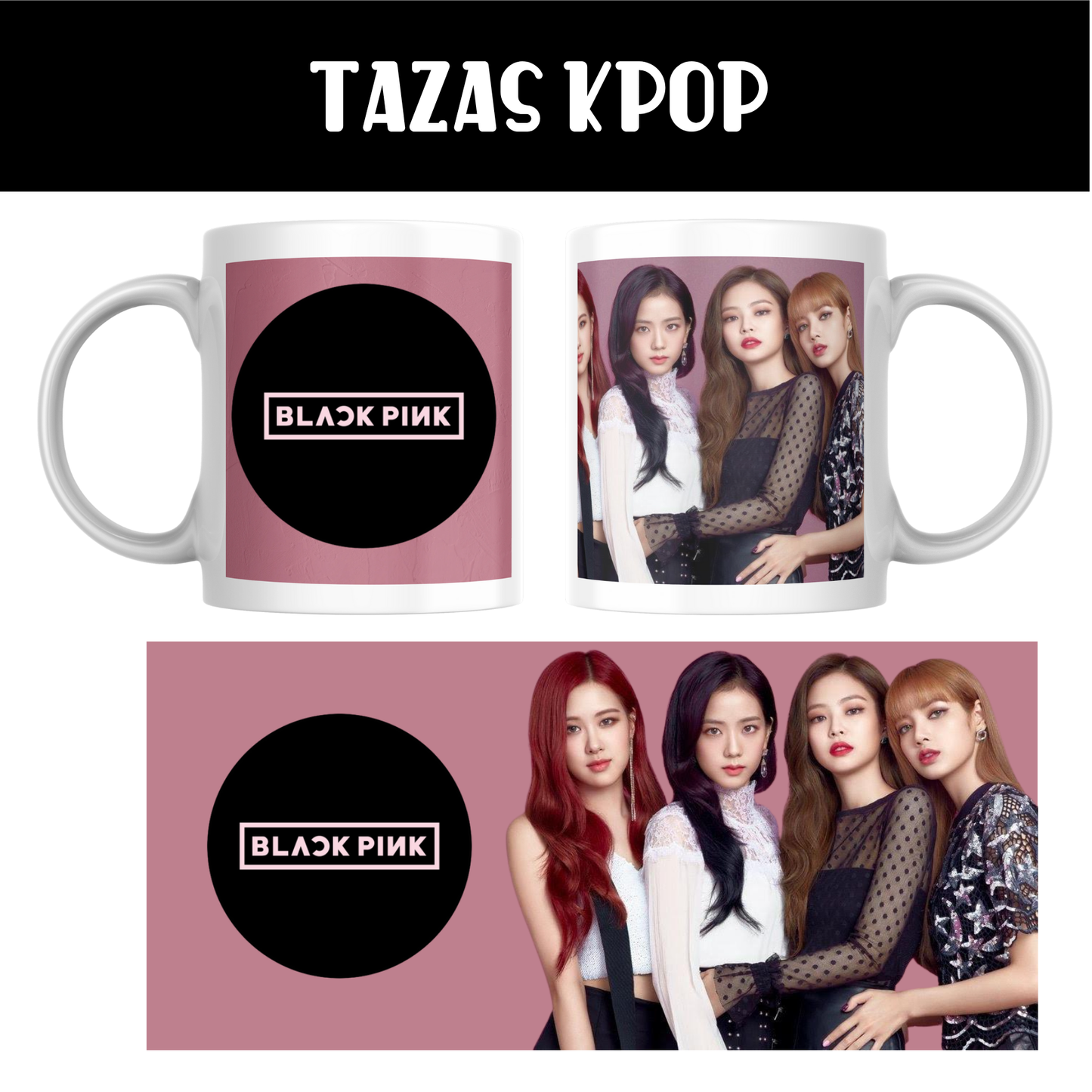 Tazas kpop