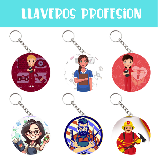 Llavero profesión
