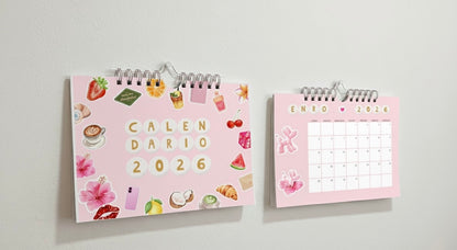 Calendario planificador pared