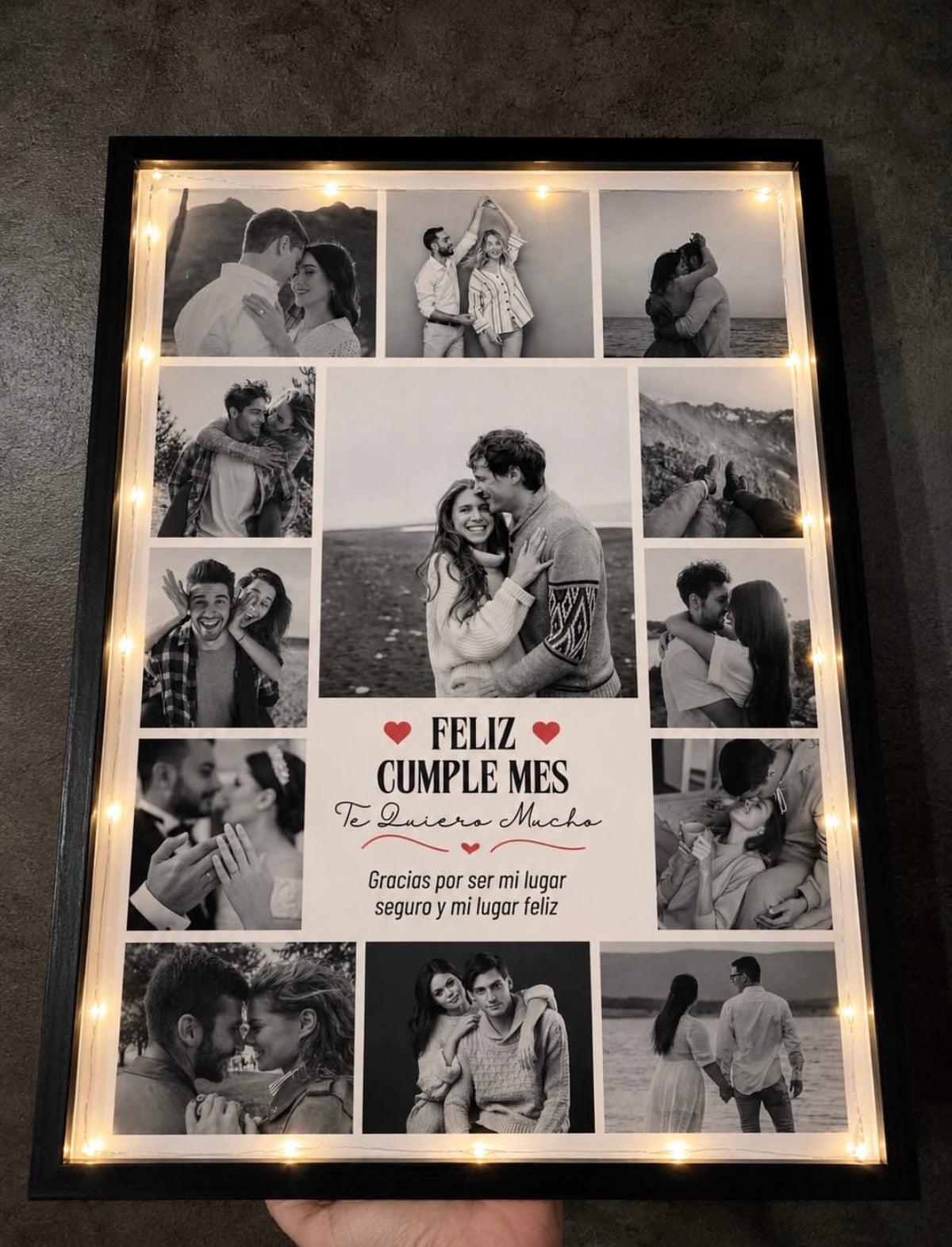 Cuadro personalizado luces