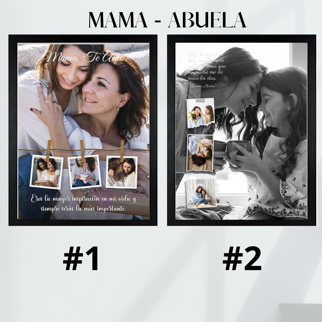Cuadro MAMÁ- ABUELA