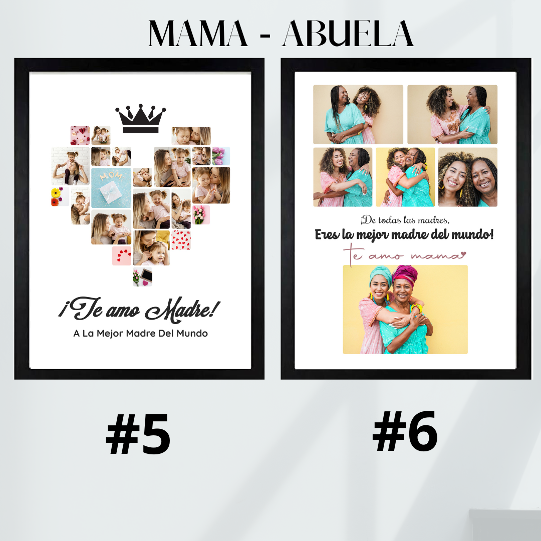 Cuadro MAMÁ- ABUELA