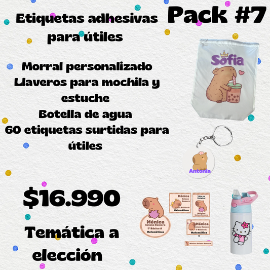 Escolar pack #7