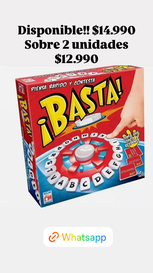 Juego basta!